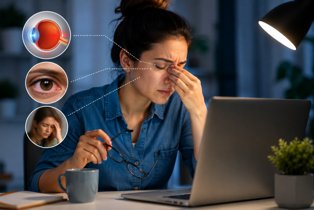 how screen time affects your eyes
